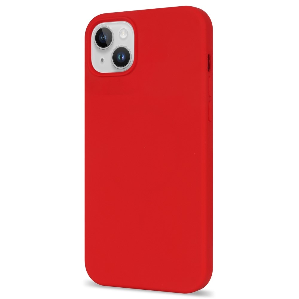 Deksel Silikon iPhone 14 rød