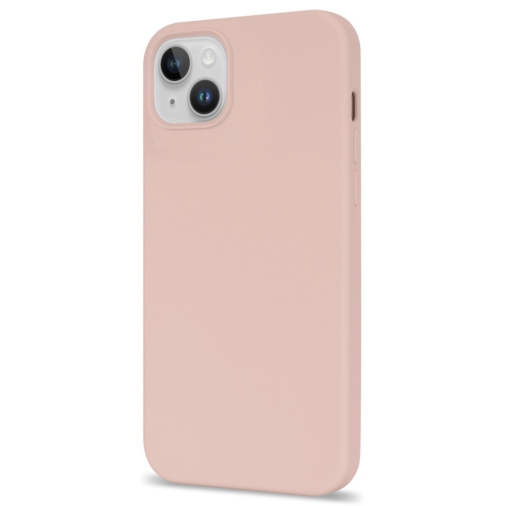 Deksel Silikon iPhone 14 Plus rosa