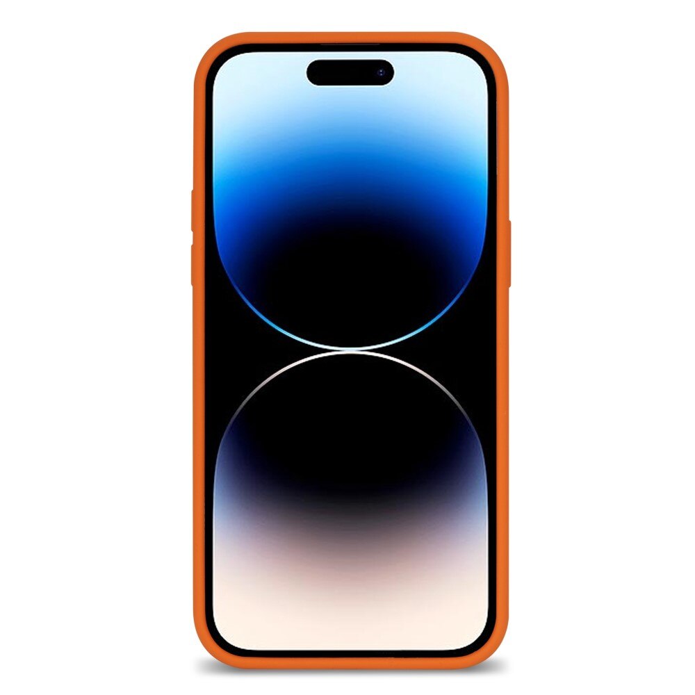 Deksel Silikon iPhone 14 Pro oransje