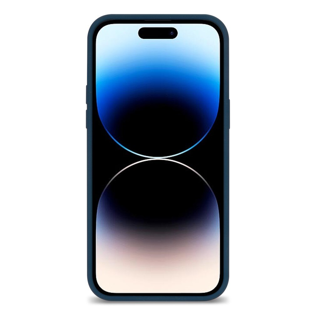 Deksel Silikon iPhone 14 Pro Max blå