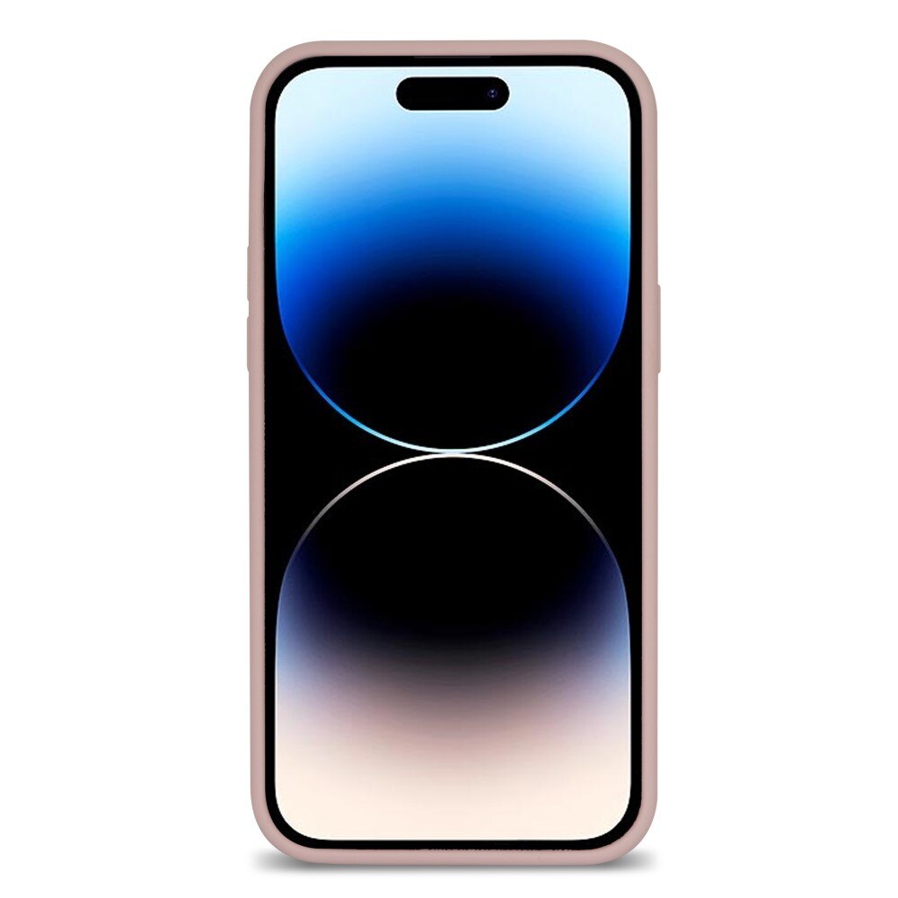 Deksel Silikon iPhone 14 Pro Max rosa