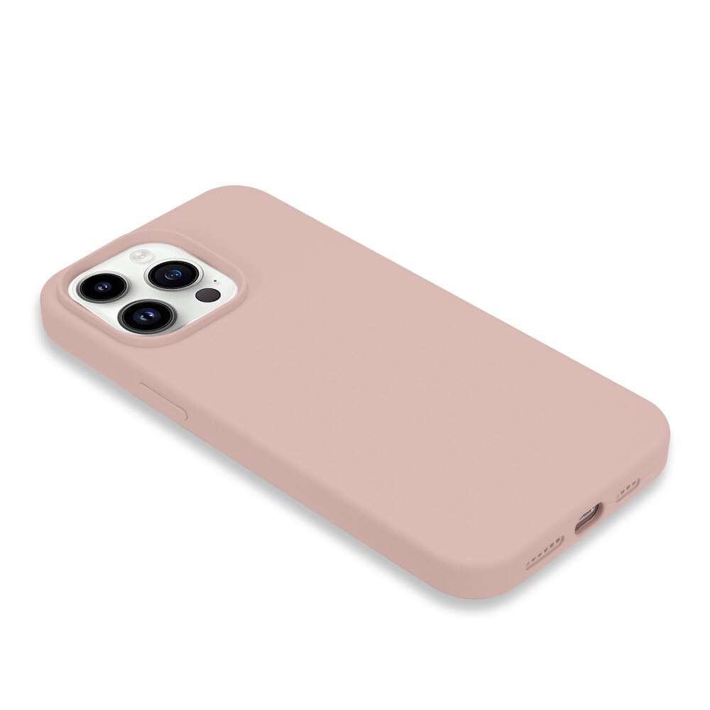 Deksel Silikon iPhone 14 Pro Max rosa