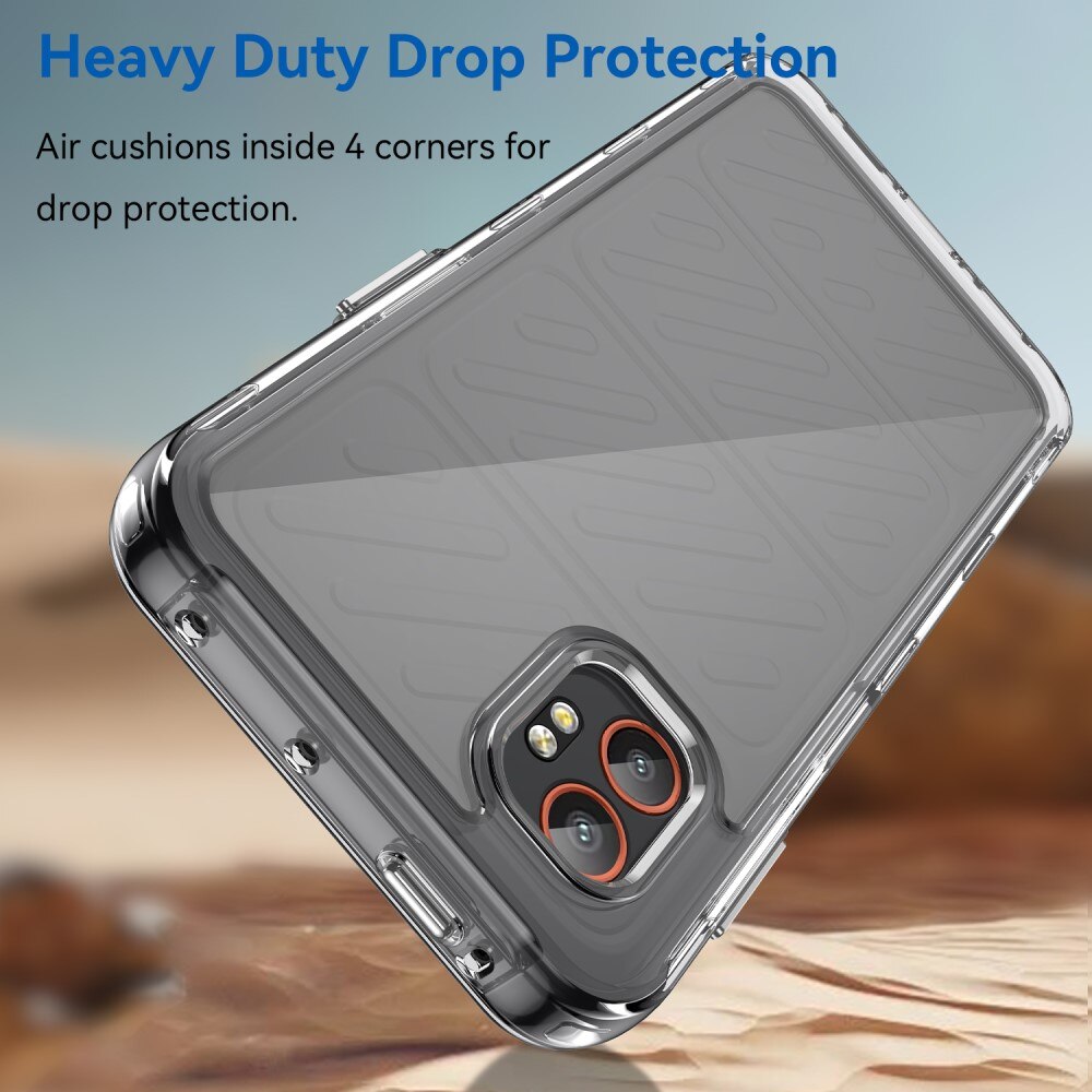 Hybriddeksel Samsung Galaxy Xcover 7 Pro gjennomsiktig