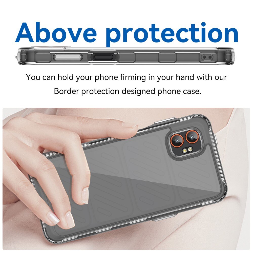 Hybriddeksel Samsung Galaxy Xcover 7 Pro gjennomsiktig