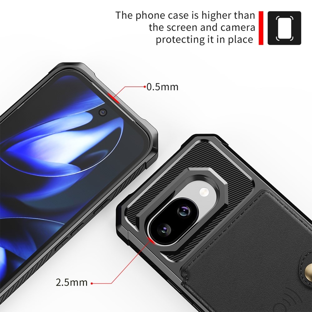 Tough Multi-slot Deksel Google Pixel 9a Svart