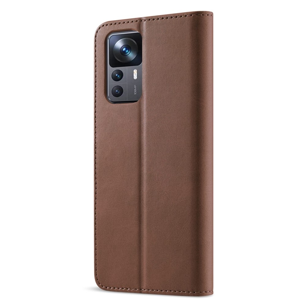 Lommebokdeksel Xiaomi 12T/12T Pro brun