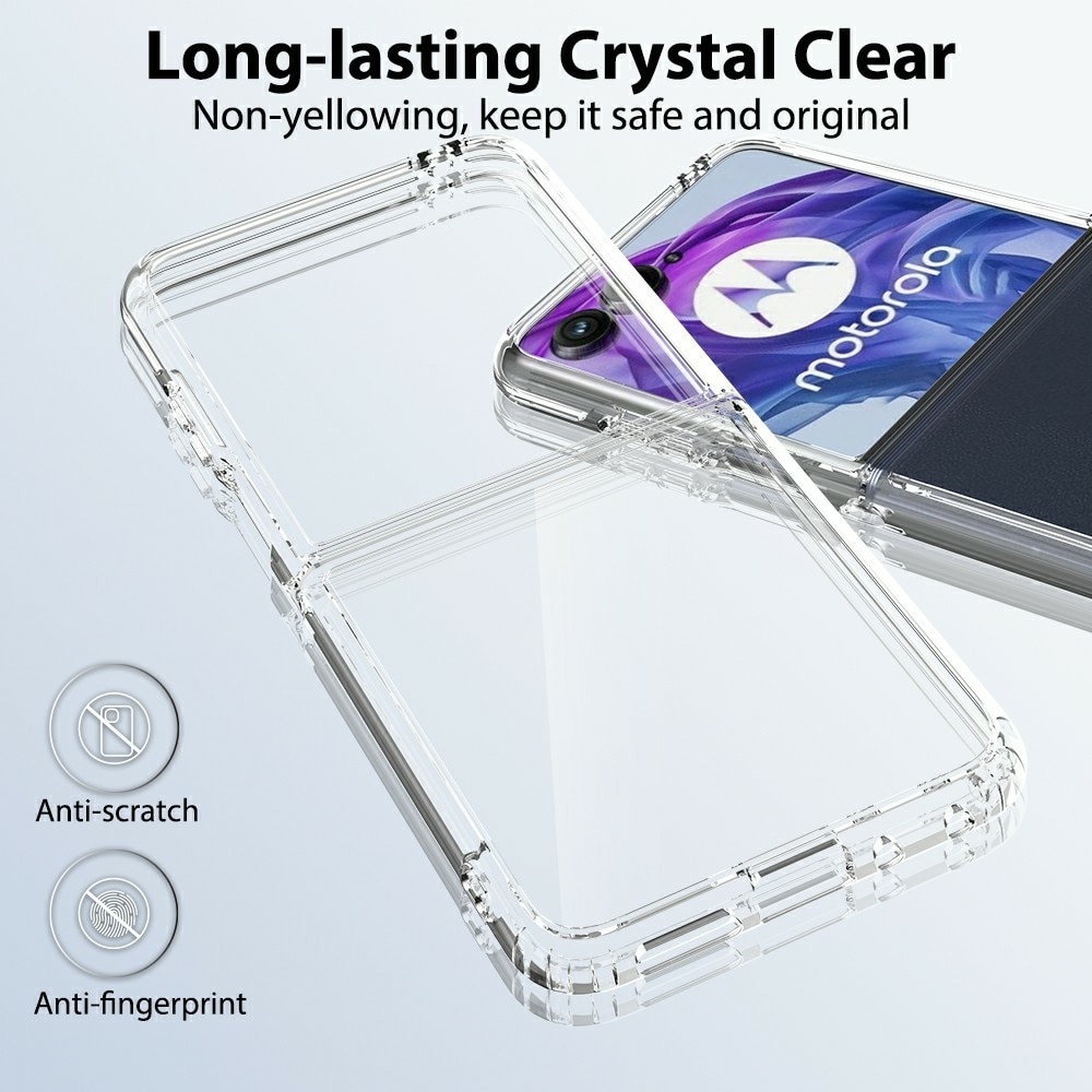 Hybriddeksel Motorola Razr 60 Ultra Gjennomsiktig