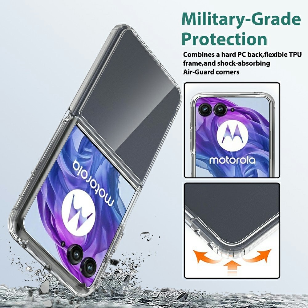 Hybriddeksel Motorola Razr 60 Ultra Gjennomsiktig