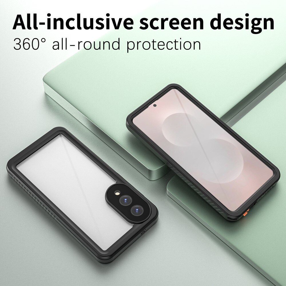 Vannbestandig Deksel Samsung Galaxy S25 Edge gjennomsiktig