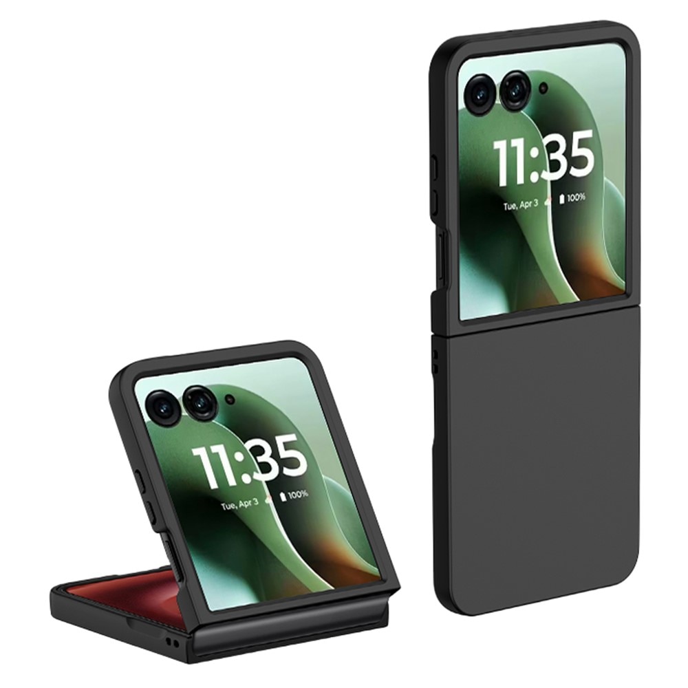 Hard Case Rubberized Motorola Razr 60 Ultra Svart