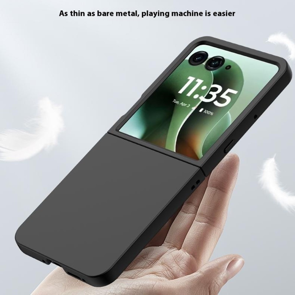 Hard Case Rubberized Motorola Razr 60 Ultra Svart