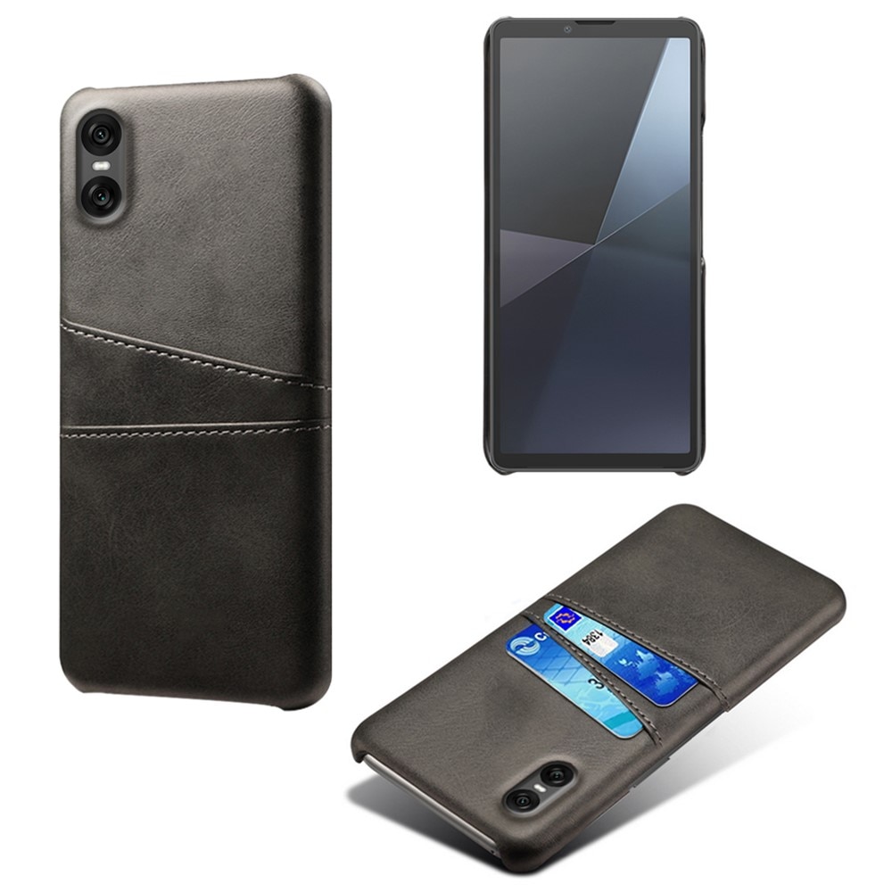 Card Slots Case Sony Xperia 10 VII Svart