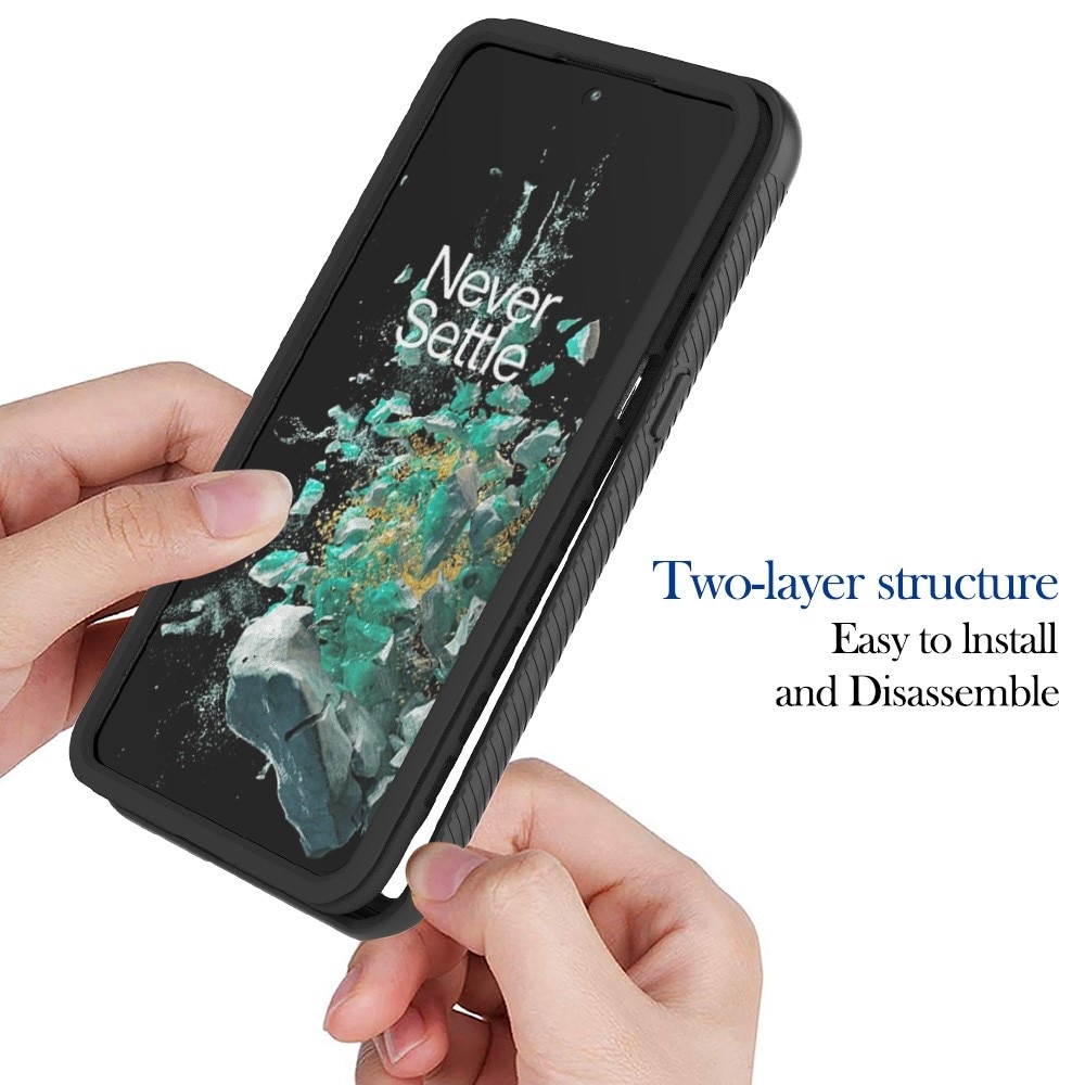 Full Cover Deksel OnePlus 10T svart