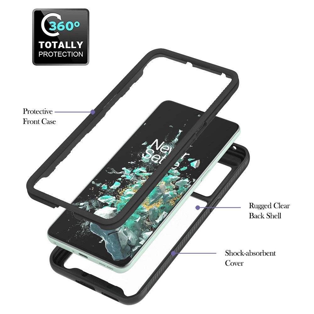 Full Cover Deksel OnePlus 10T svart