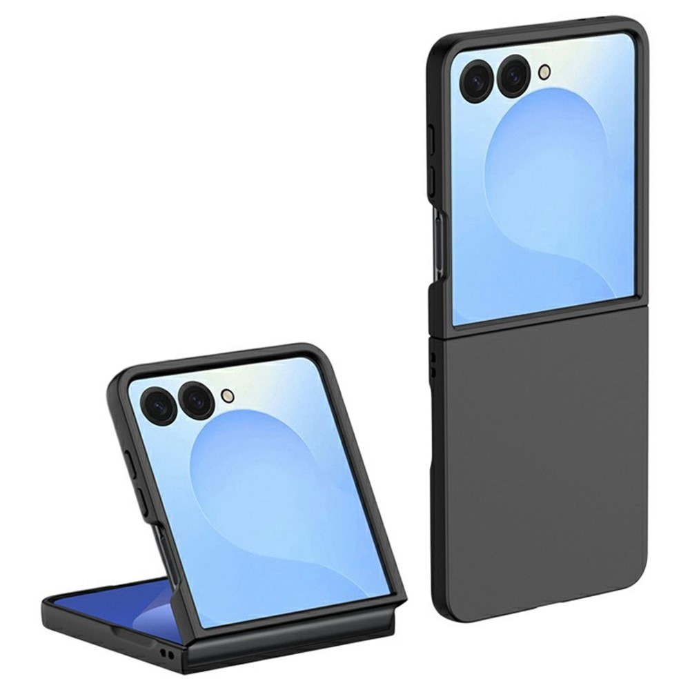 Hard Case Rubberized Samsung Galaxy Z Flip 7 svart