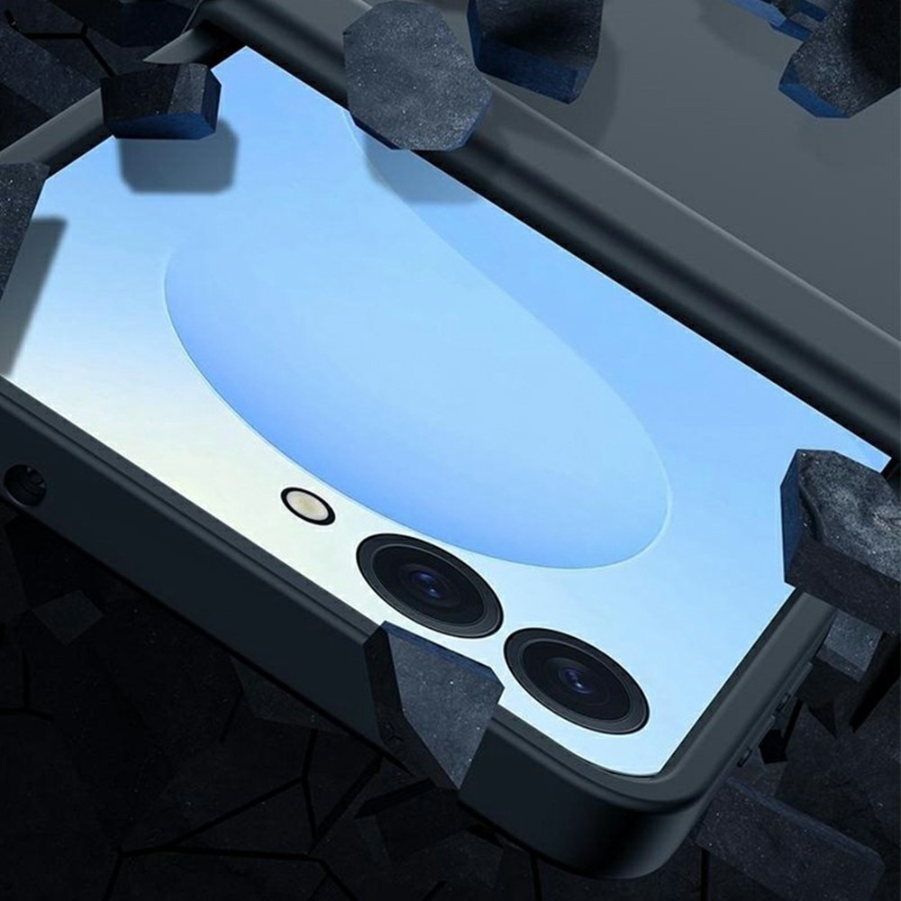 Hard Case Rubberized Hinge Protection Samsung Galaxy Z Flip 7 Svart