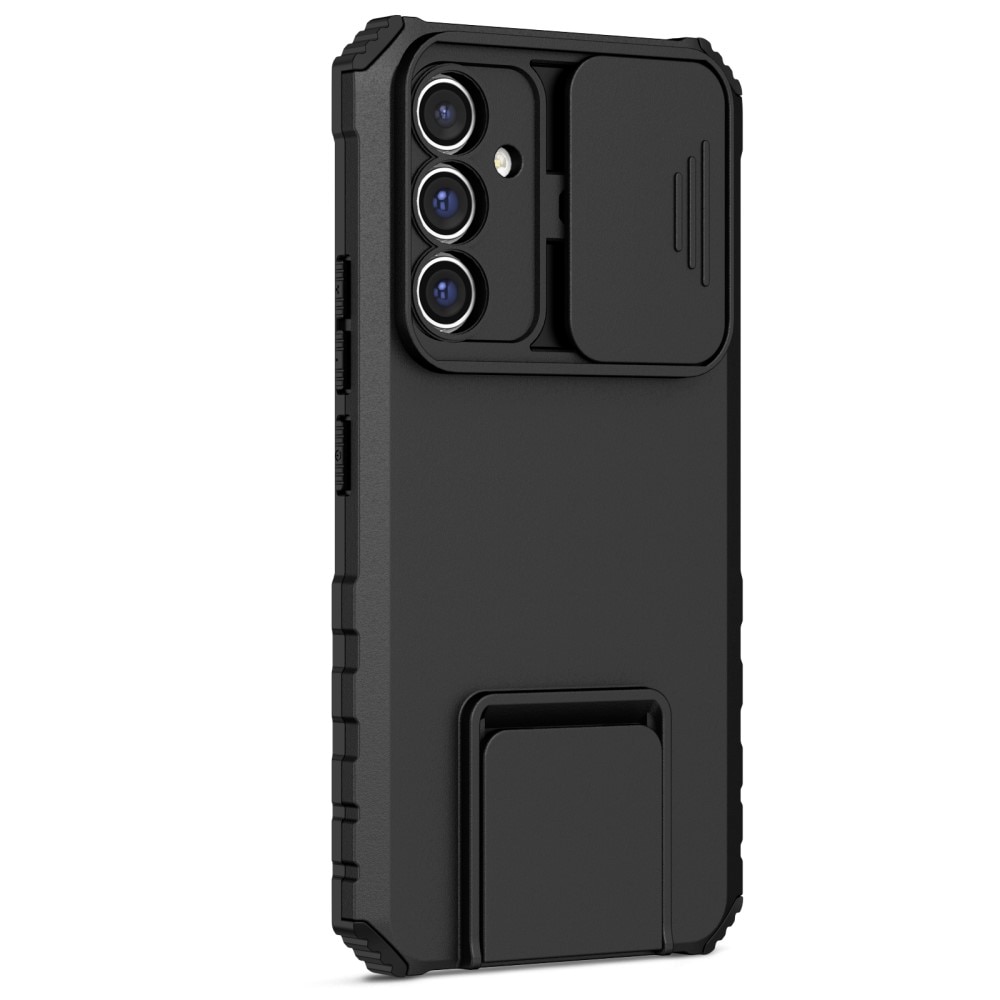 Samsung Galaxy A56 Kickstand Deksel kamerabeskyttelse Svart