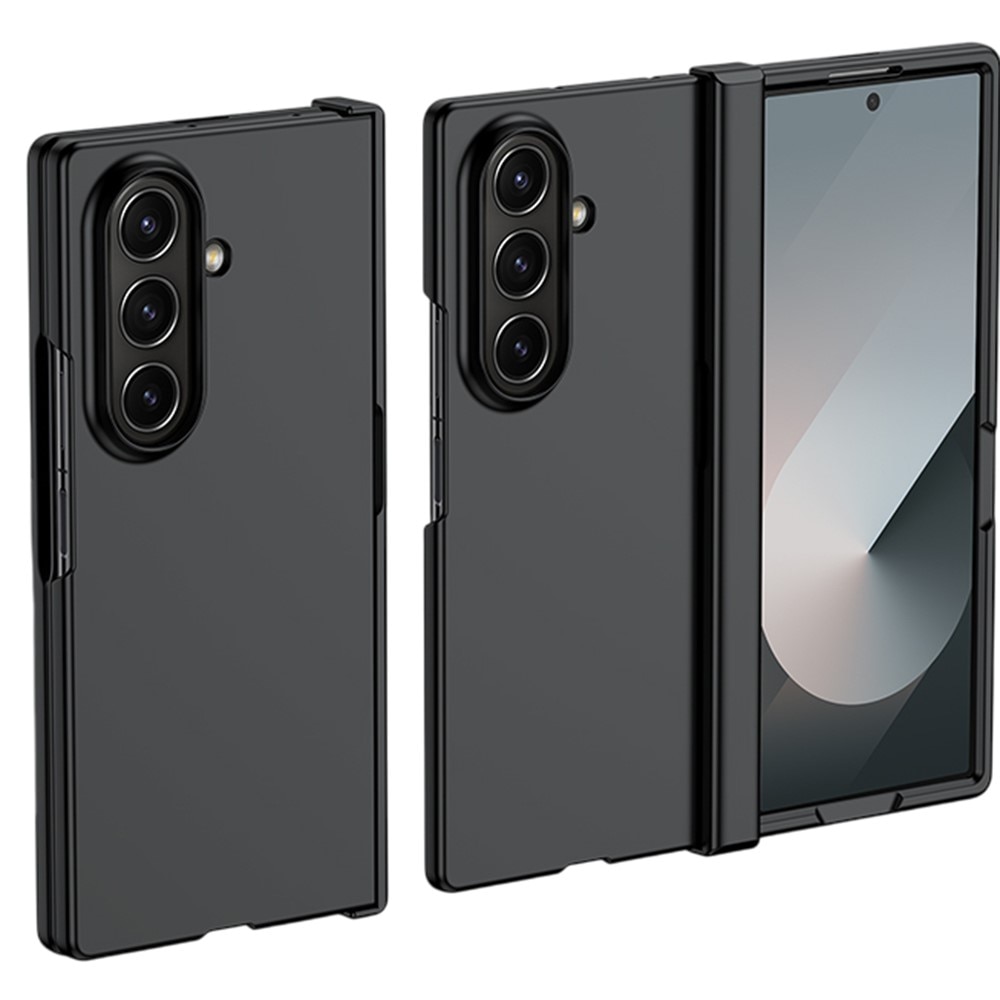 Hard Case Rubberized Hinge Protection Samsung Galaxy Z Fold 7 Svart
