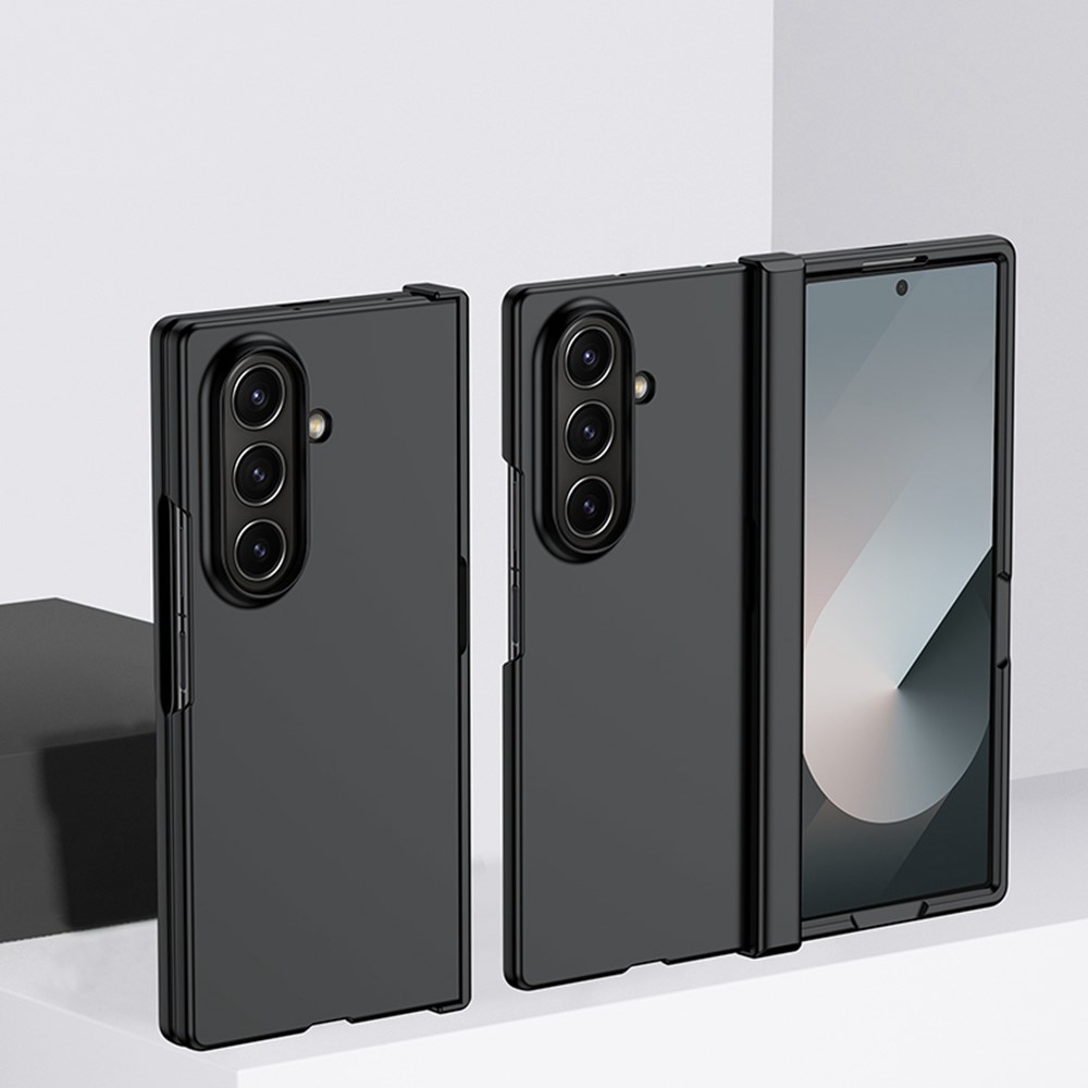 Hard Case Rubberized Hinge Protection Samsung Galaxy Z Fold 7 Svart