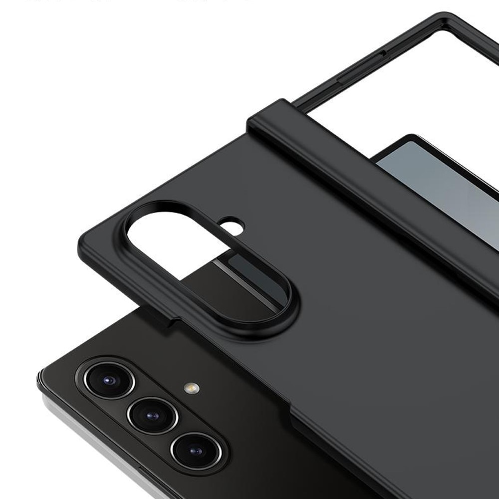 Hard Case Rubberized Hinge Protection Samsung Galaxy Z Fold 7 Svart
