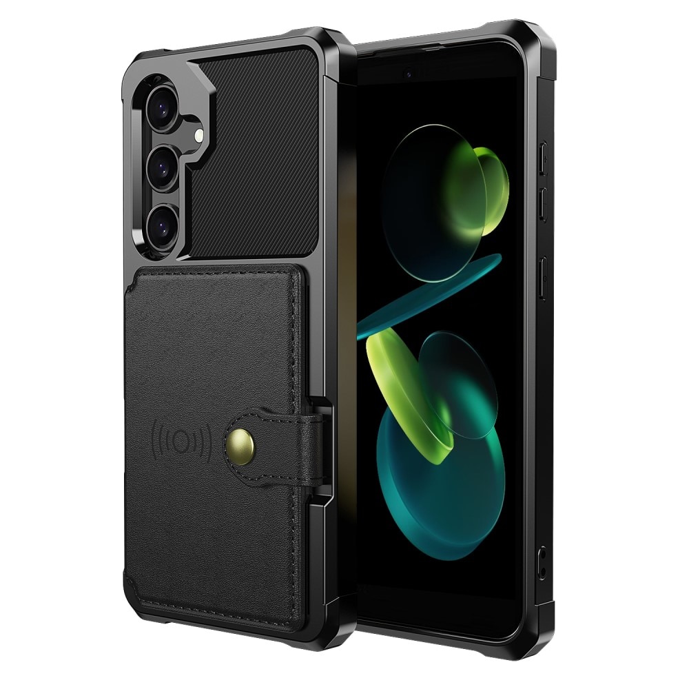 Tough Multi-slot Deksel Samsung Galaxy S24 FE Svart
