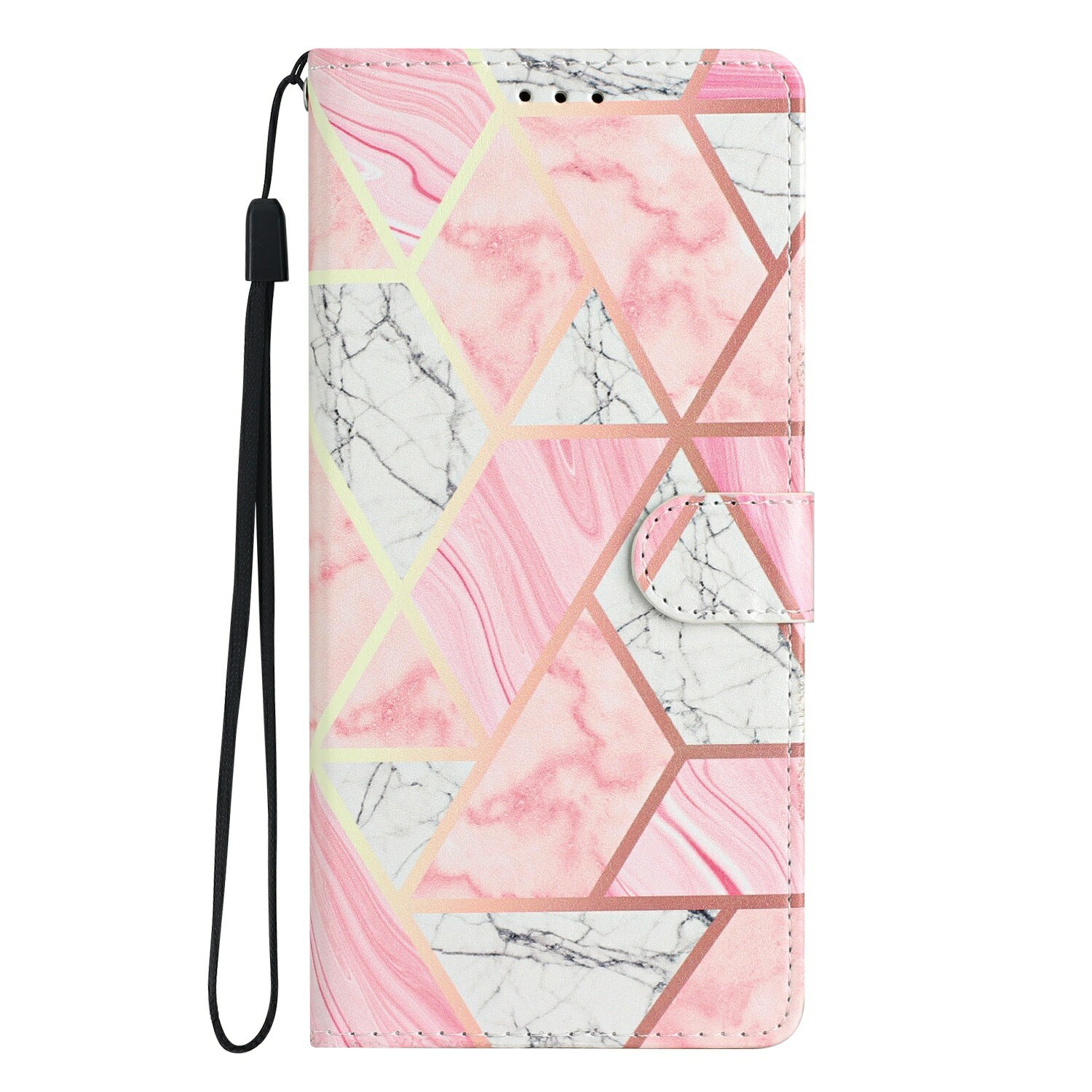 Mobilveske Samsung Galaxy A17 rosa marmor
