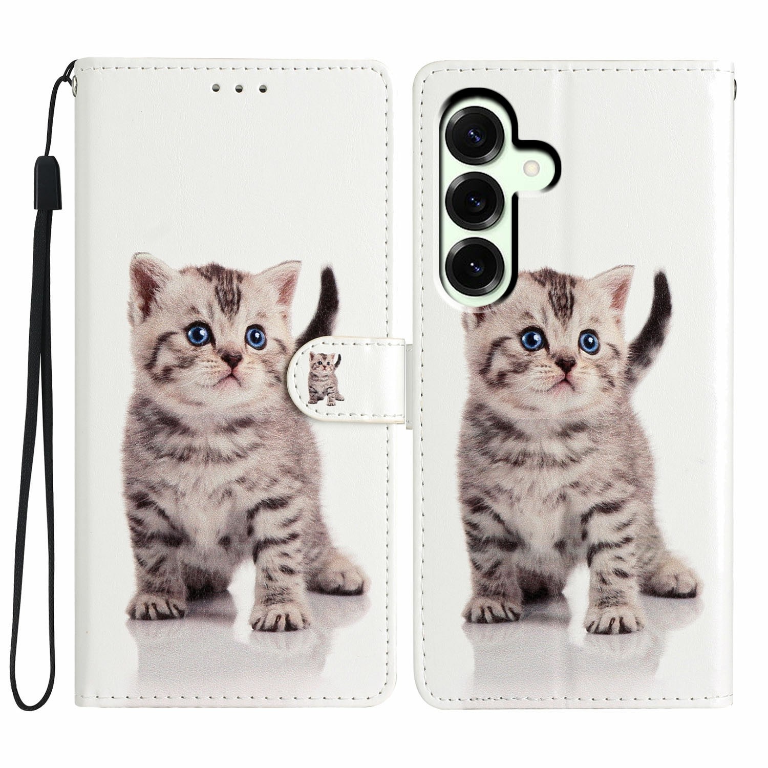 Mobilveske Samsung Galaxy A17 kattunge