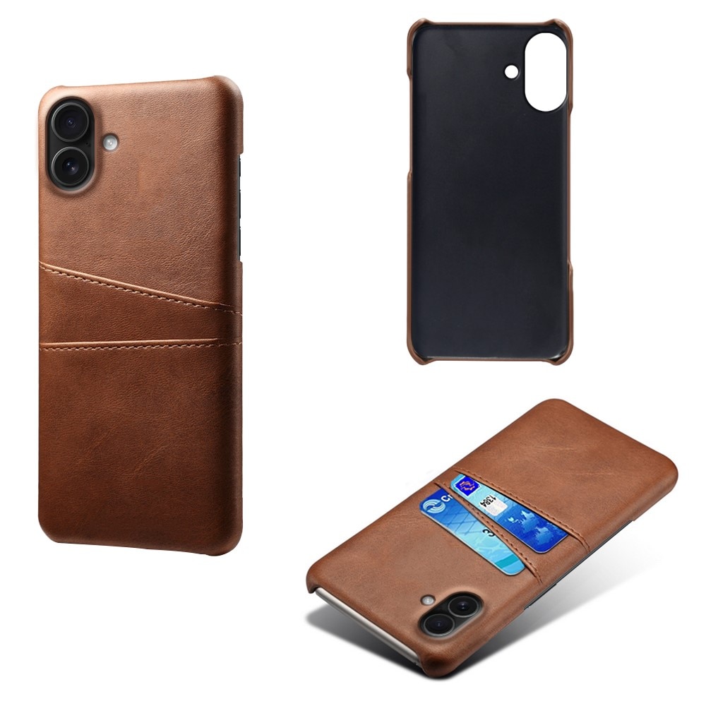 Card Slots Case iPhone 17 Brun
