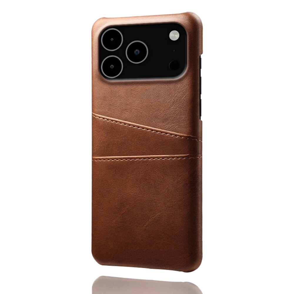 Card Slots Case iPhone 17 Pro Max Brun