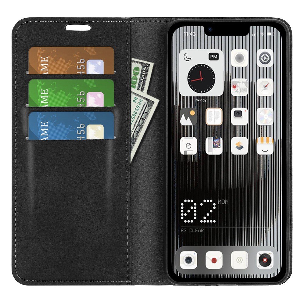 Nothing Phone 1 Slim Mobilveske Svart