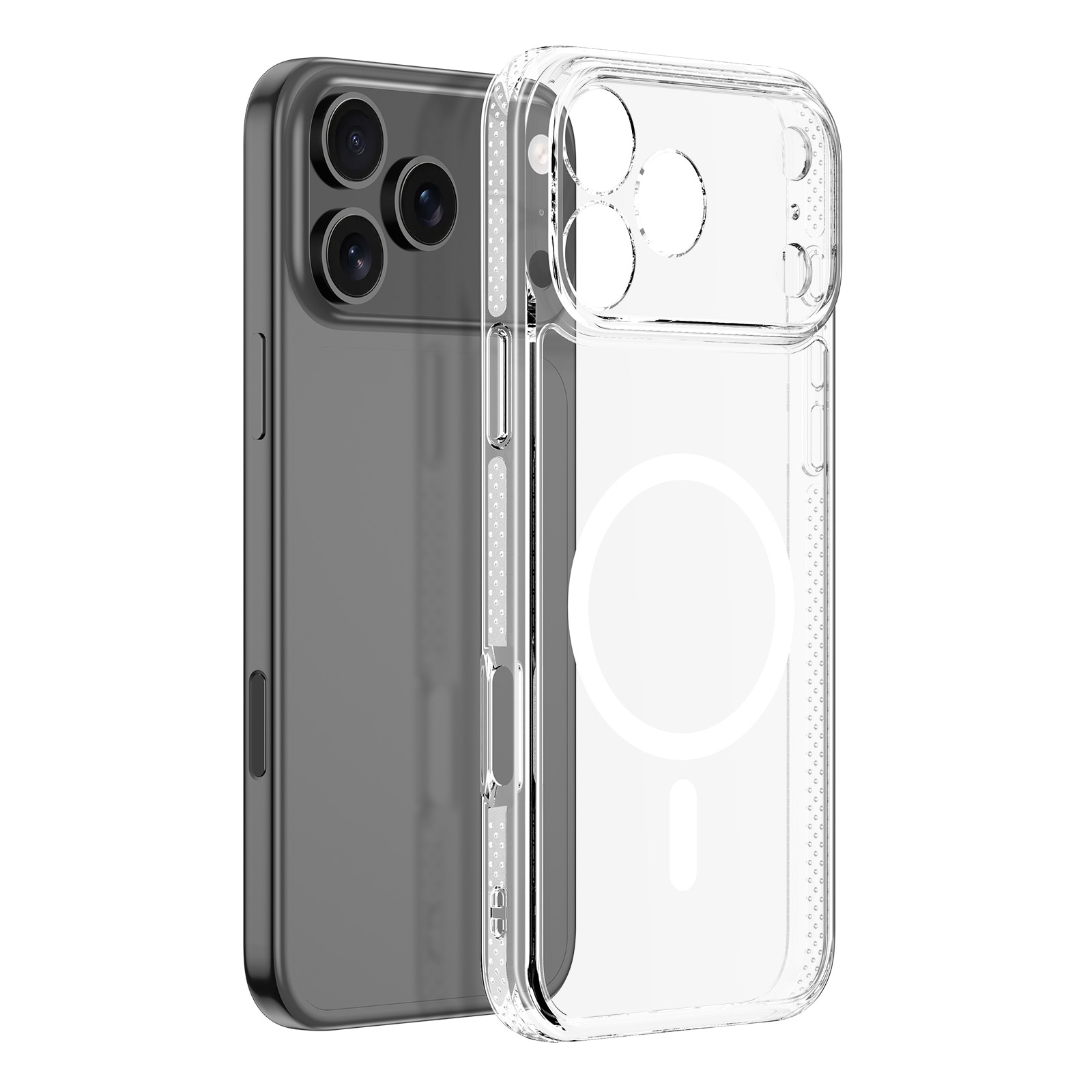 Clin Series MagSafe iPhone 17 Pro gjennomsiktig