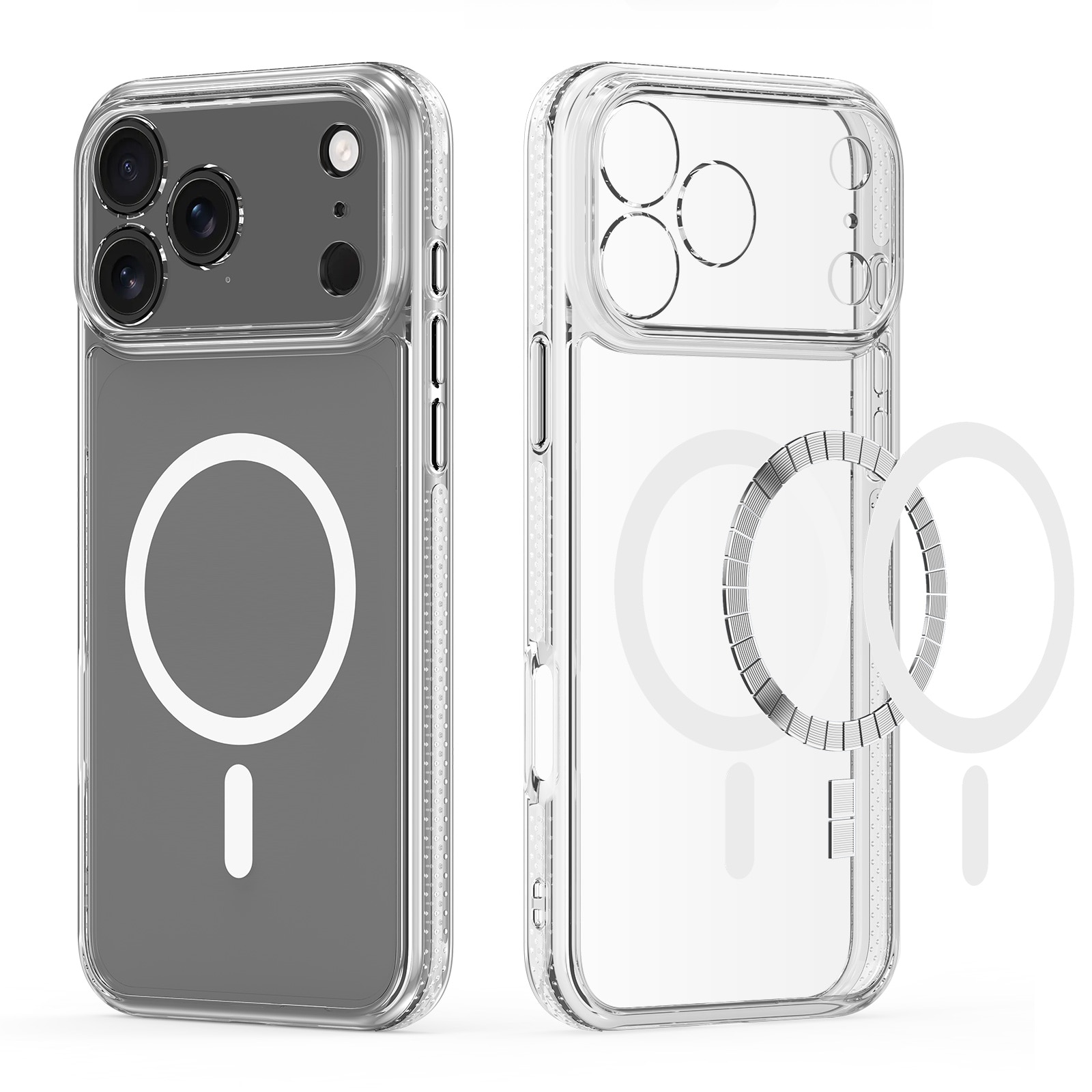 Clin Series MagSafe iPhone 17 Pro Max gjennomsiktig
