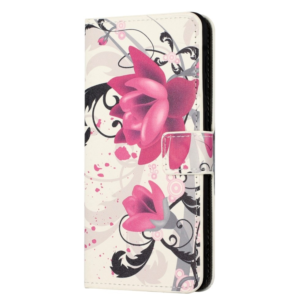 Mobilveske Samsung Galaxy A14 flowers