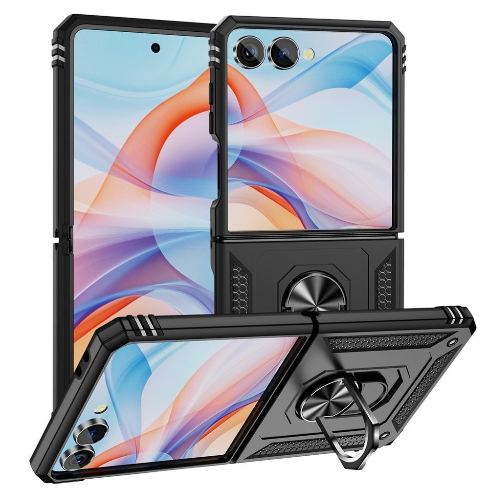 Hybriddeksel Tech Ring Samsung Galaxy Z Flip 7 svart