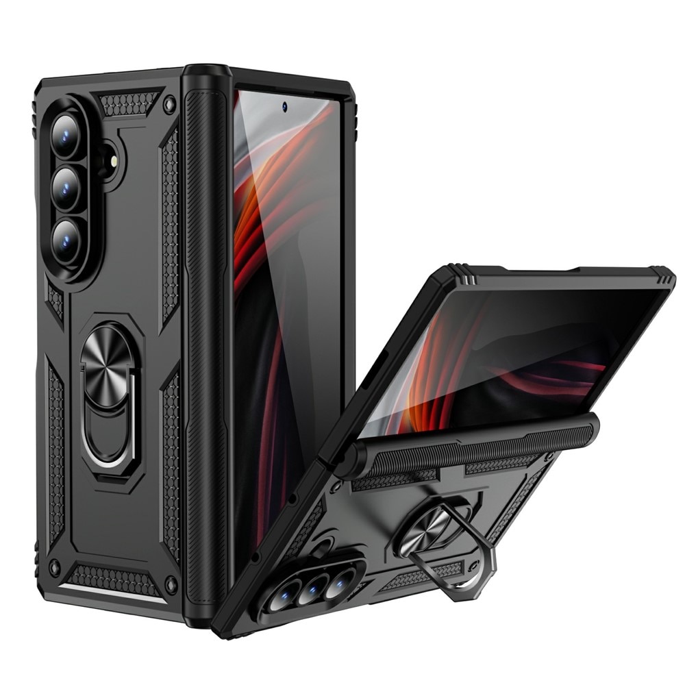 Hybriddeksel Tech Ring Samsung Galaxy Z Fold 7 svart
