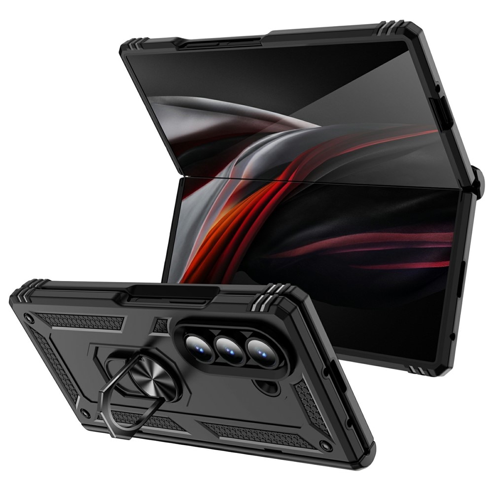 Hybriddeksel Tech Ring Samsung Galaxy Z Fold 7 svart