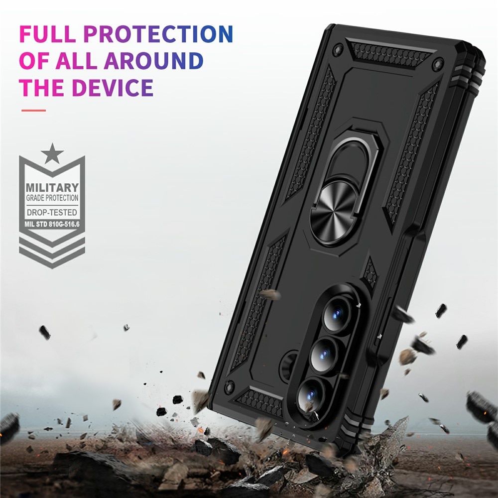 Hybriddeksel Tech Ring Samsung Galaxy Z Fold 7 svart