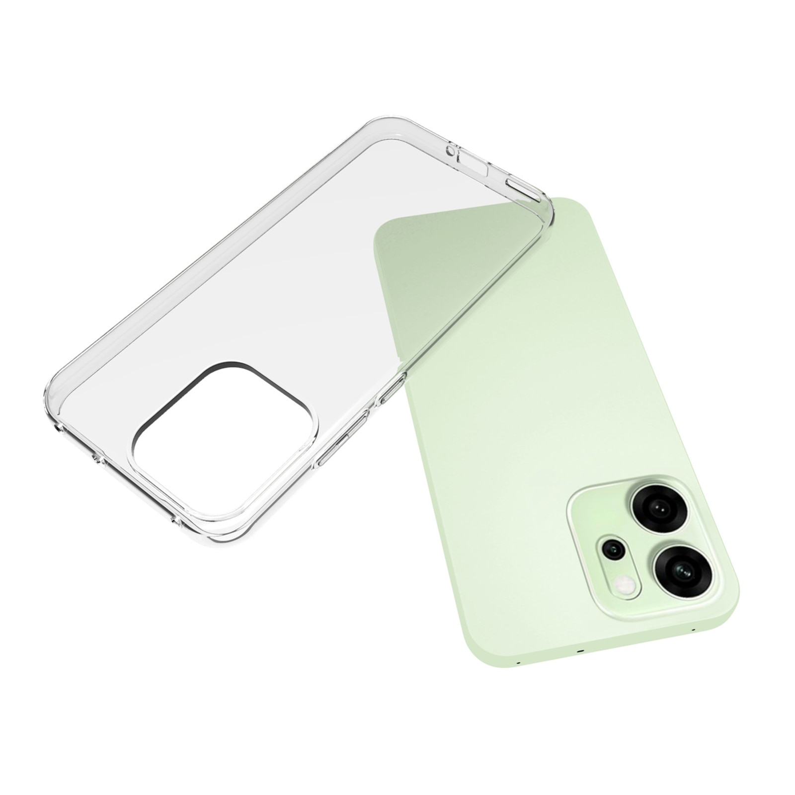 TPU Deksel Oppo Reno 14 Gjennomsiktig