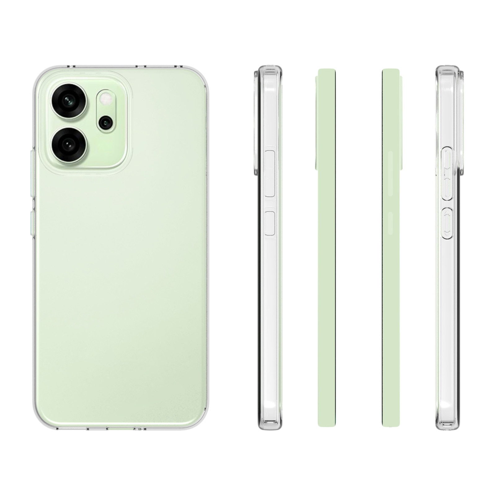 TPU Deksel Oppo Reno 14 Gjennomsiktig