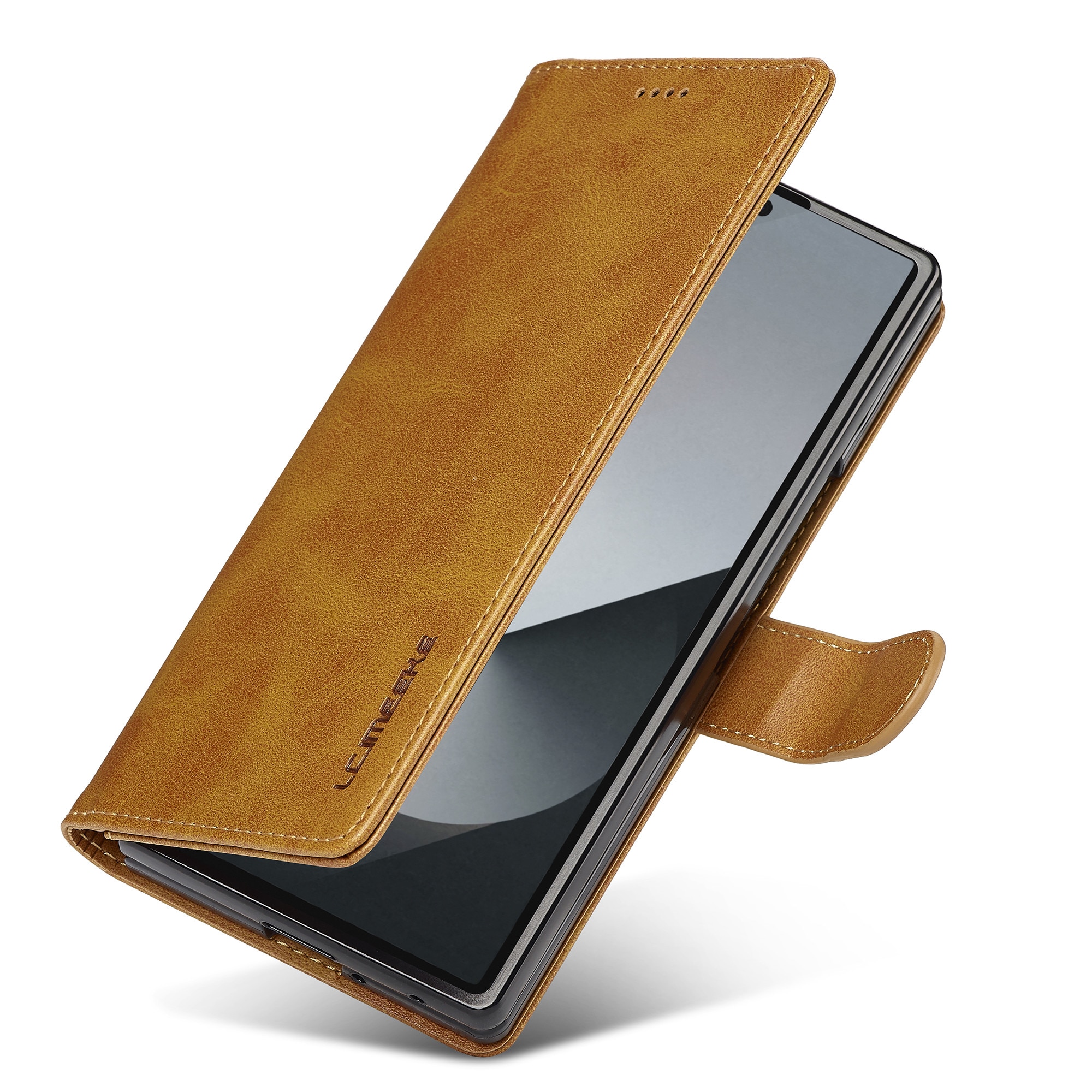 Lommebokdeksel Samsung Galaxy Z Fold 7 Cognac