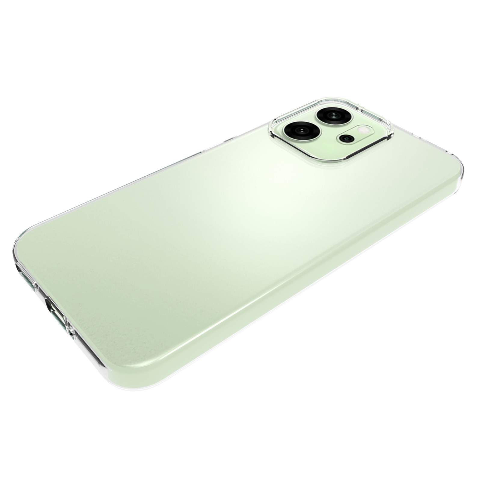 TPU Deksel Oppo Reno 14 F Gjennomsiktig