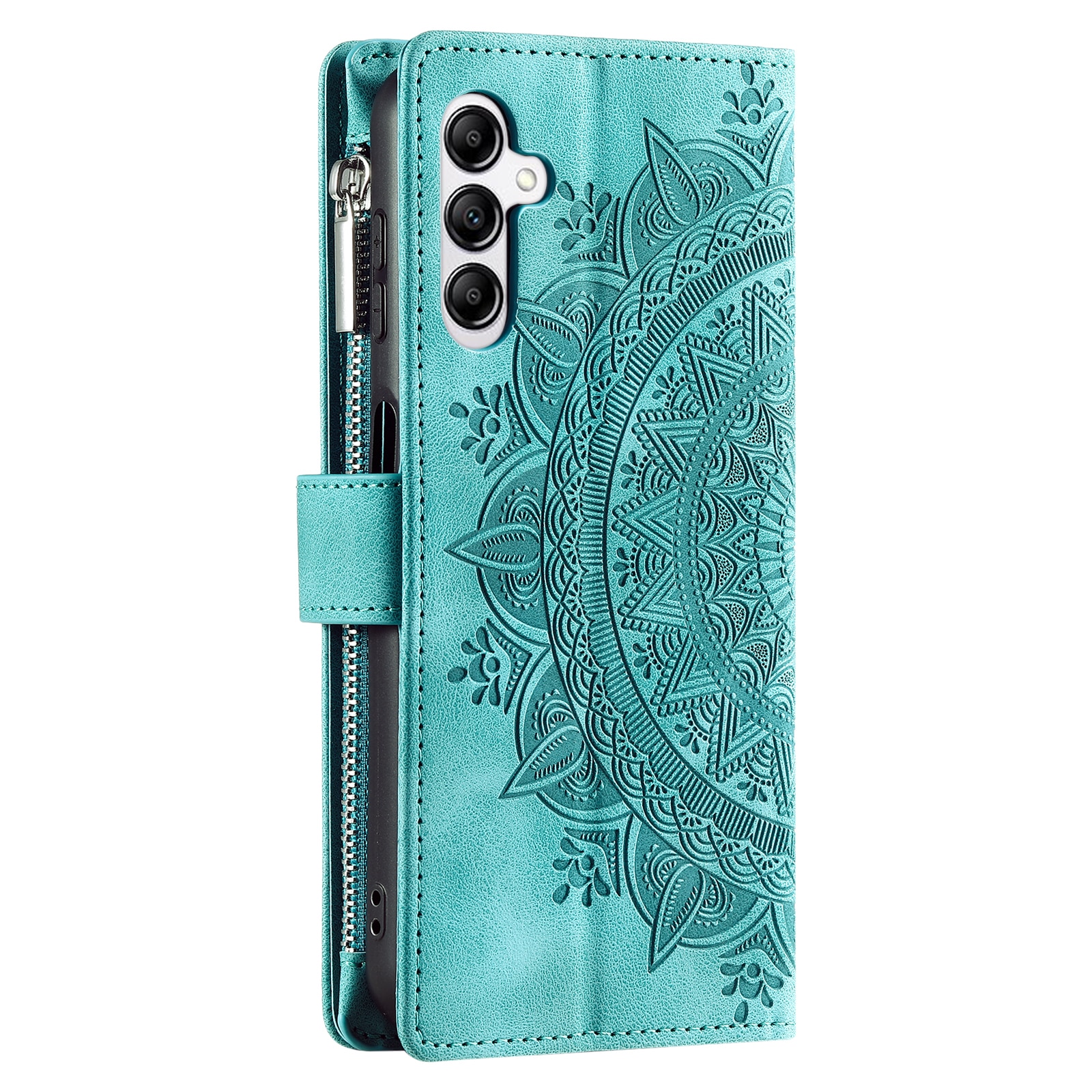 Lommebokveske Samsung Galaxy S25 FE Mandala Grønn