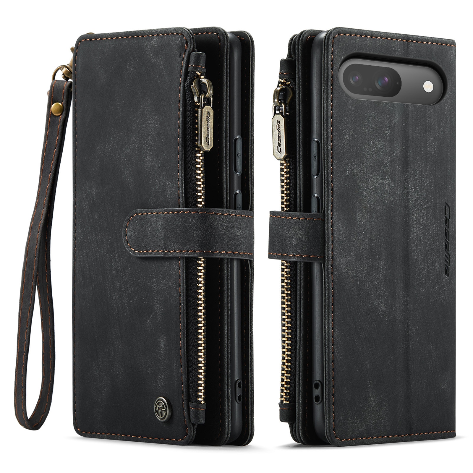 Zipper Wallet Google Pixel 10 Svart