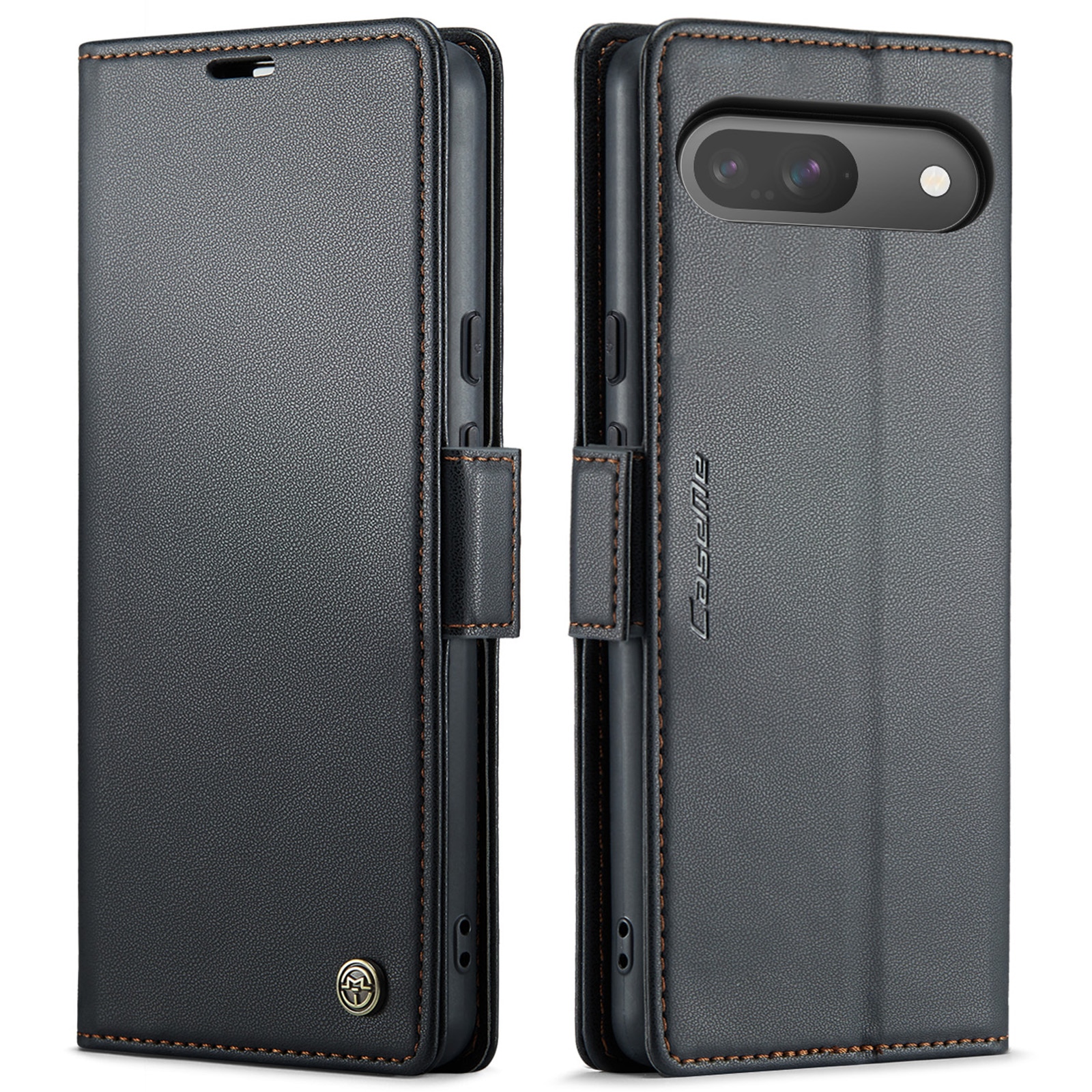 RFID blocking Slim Lommebokveske Google Pixel 10 Svart