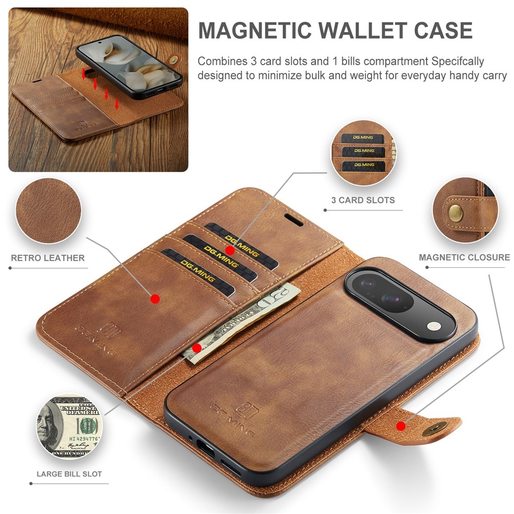 Magnet Wallet Google Pixel 10 Cognac