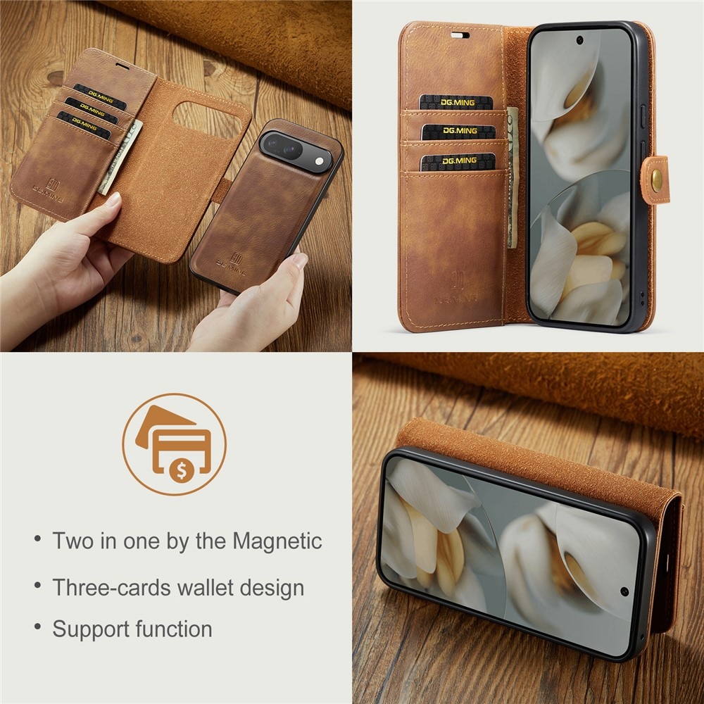 Magnet Wallet Google Pixel 10 Cognac