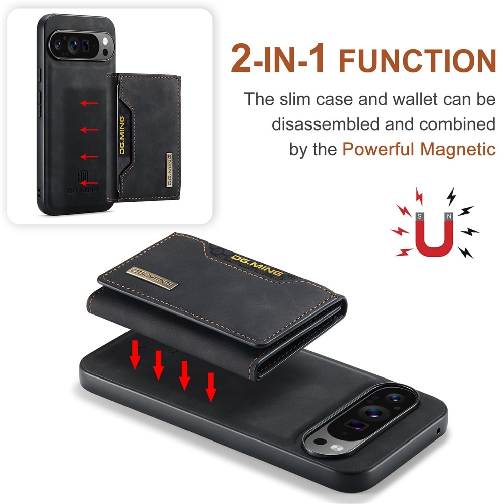 Magnetic Card Slot Case Google Pixel 10 Pro XL Svart