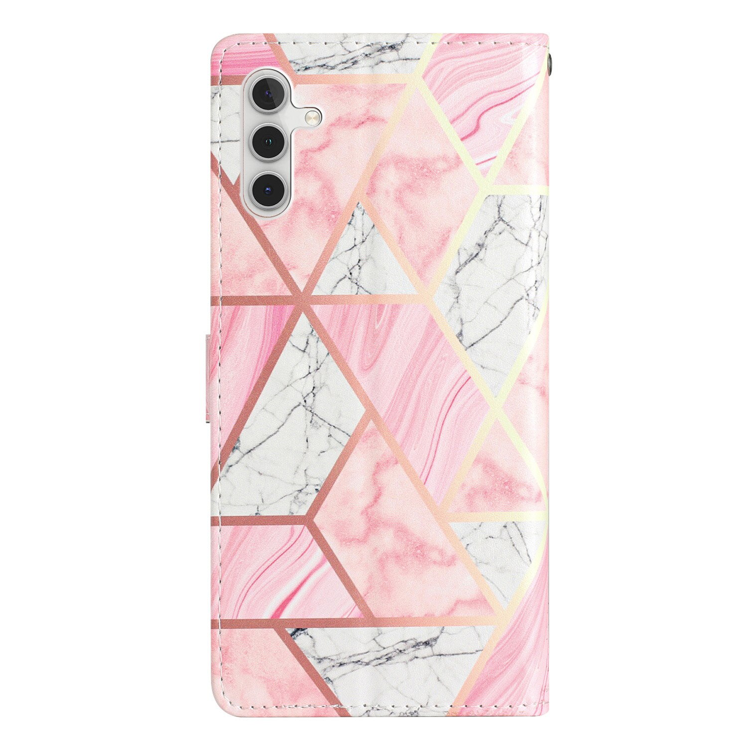Mobilveske Samsung Galaxy S25 FE rosa marmor