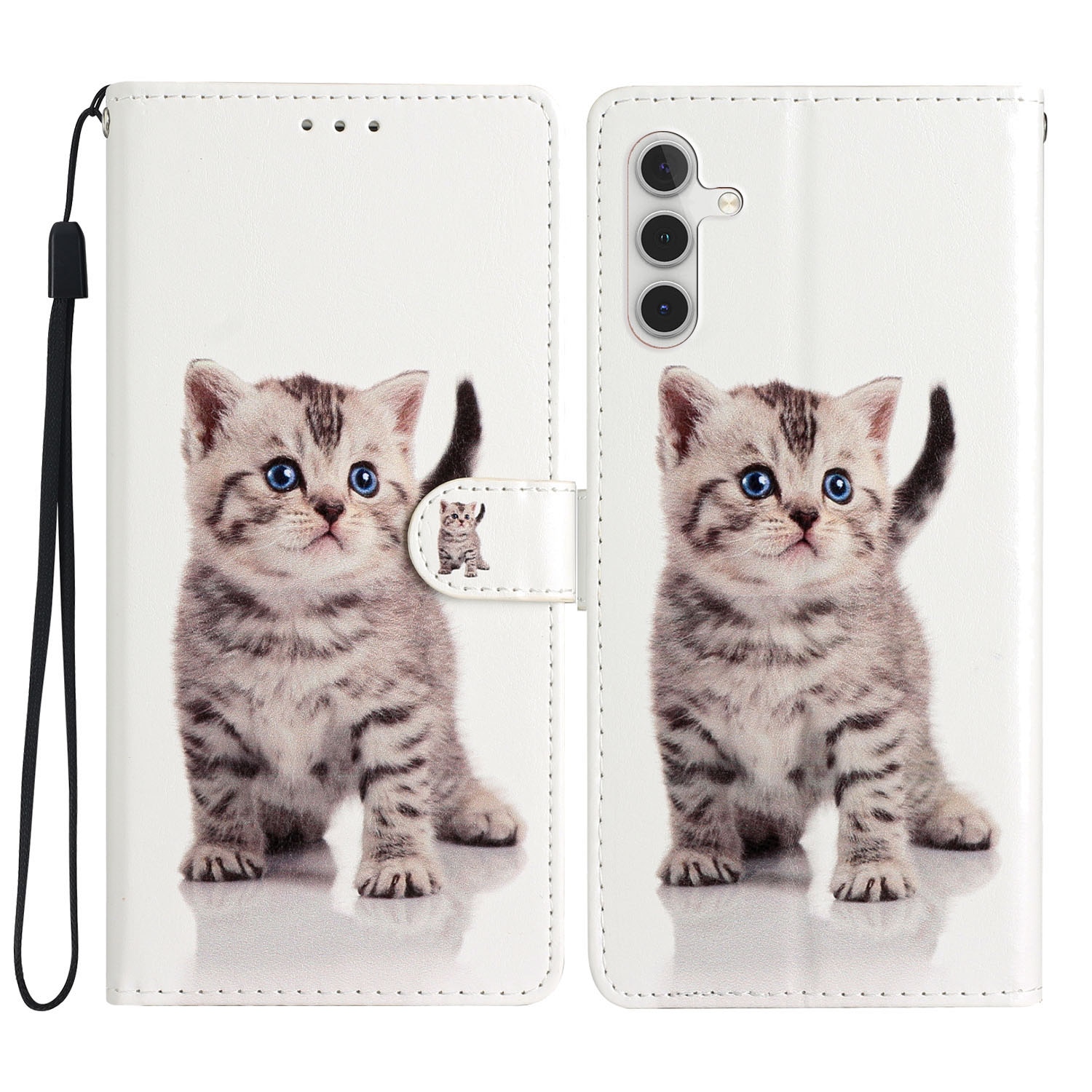 Mobilveske Samsung Galaxy S25 FE kattunge