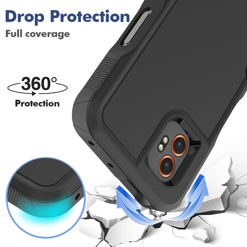 Off-roas Hybriddeksel Samsung Galaxy Xcover 7 Pro svart